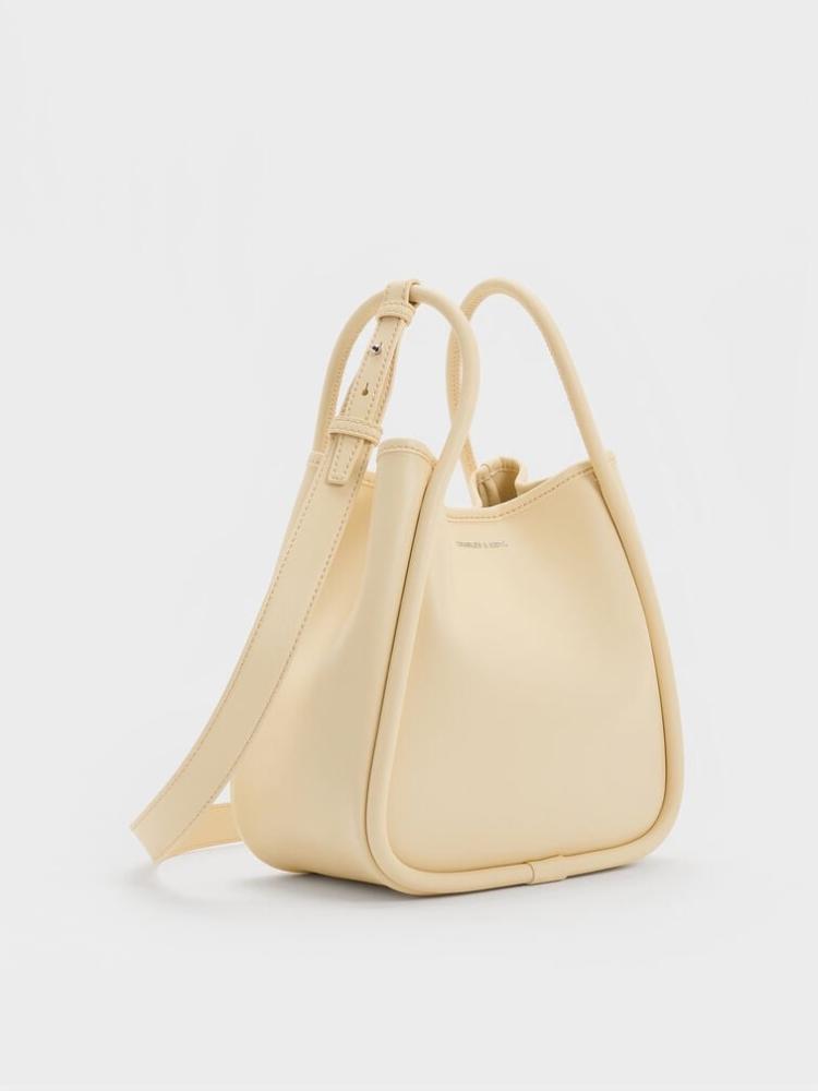 Mini Toot Leila from Charles and Keith - yellow butter