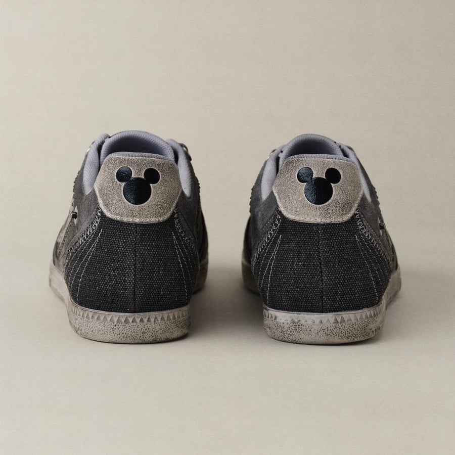 One Week Gray Vintage Shoe - Old Order x Disney