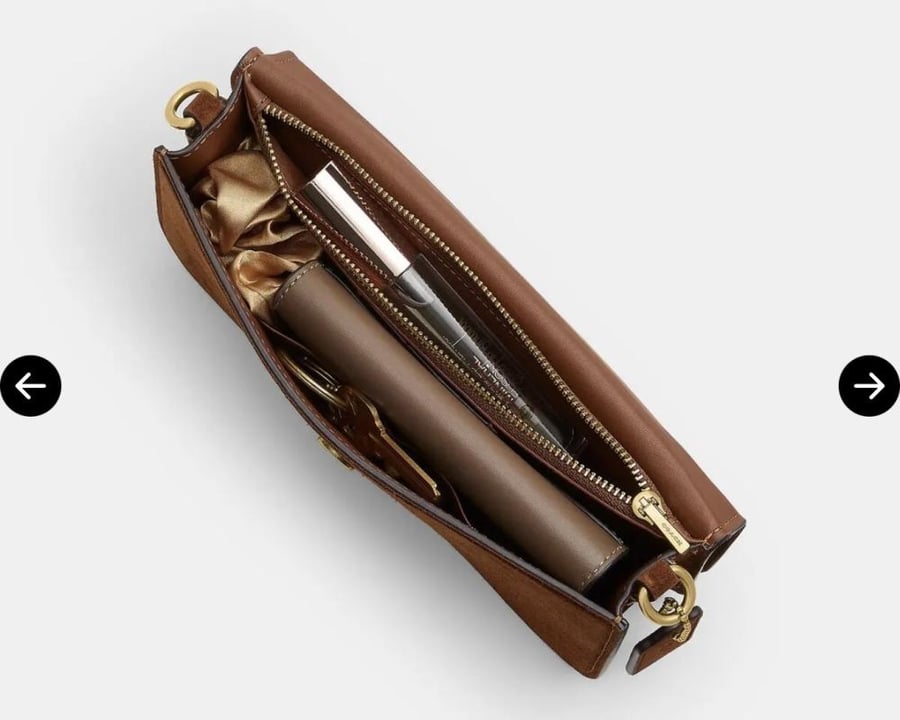 Back shoulder bag with top handle - Coach brand