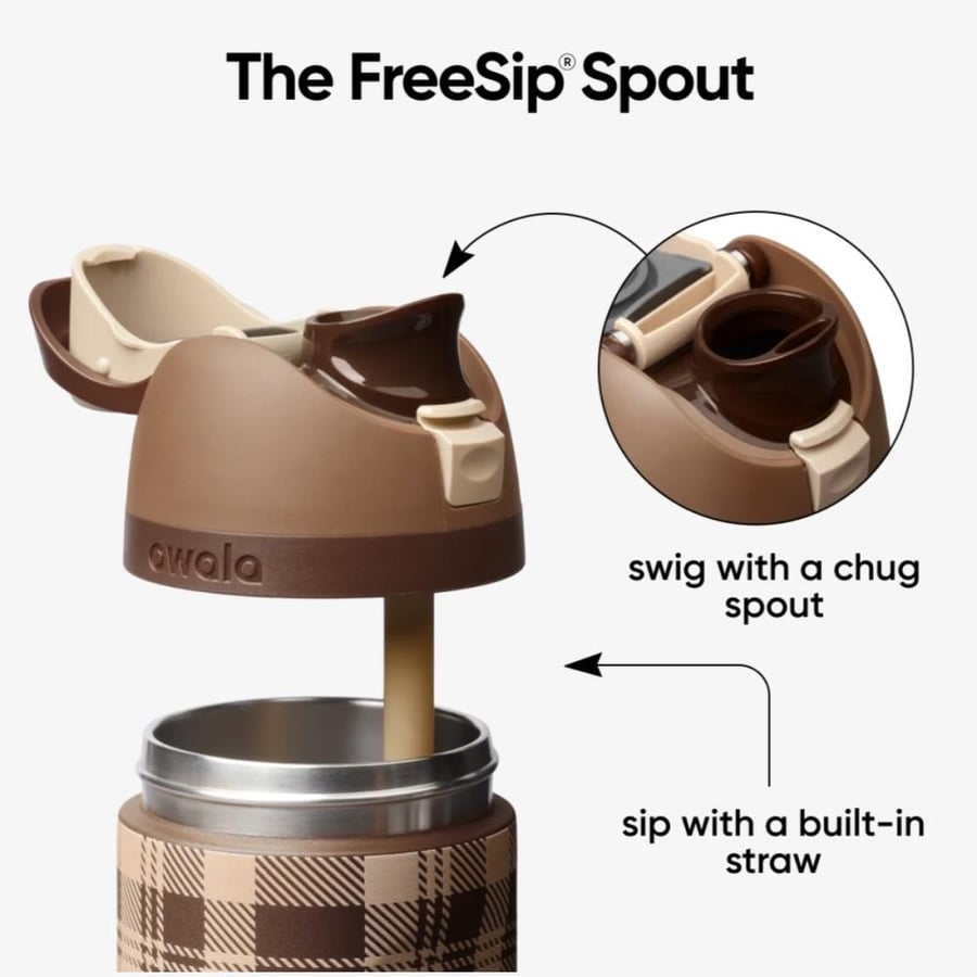 قارورة مياه Owala FreeSip® بسعة 32 أونصة – ألوان مختلفة