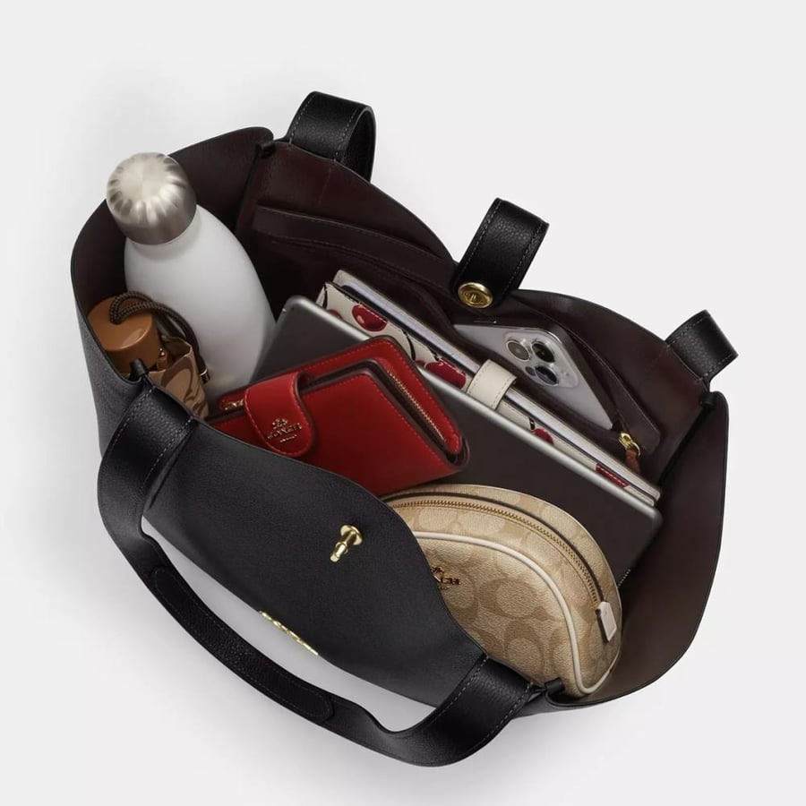 Tote bag Hadley Turnlock brand Coach - multiple colors