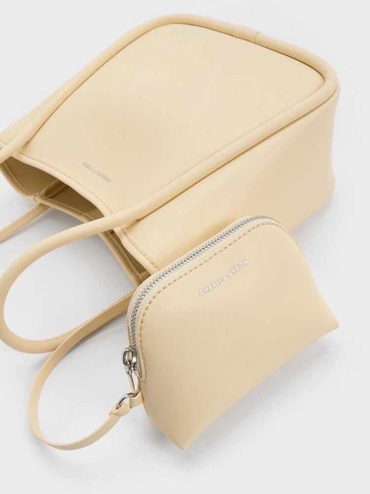 Mini Toot Leila from Charles and Keith - yellow butter