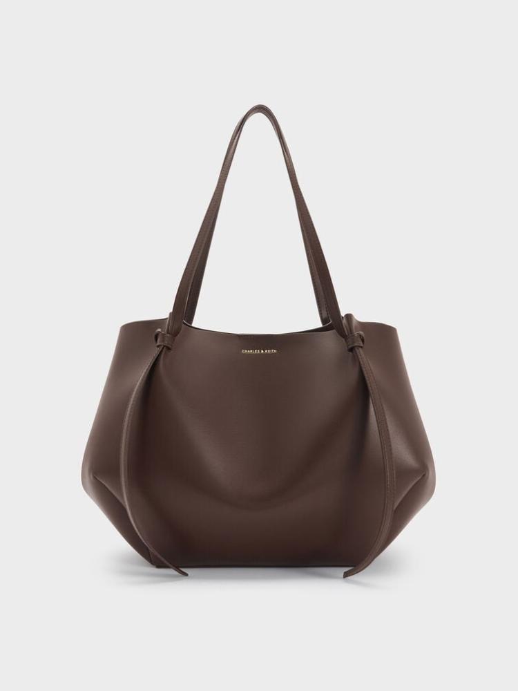 حقيبة توت كالا الكبيرة تشارلز اند كيث – بني إسبريسو