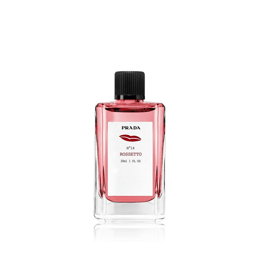 Prada number 14 Rossetto or Eau de Parfum