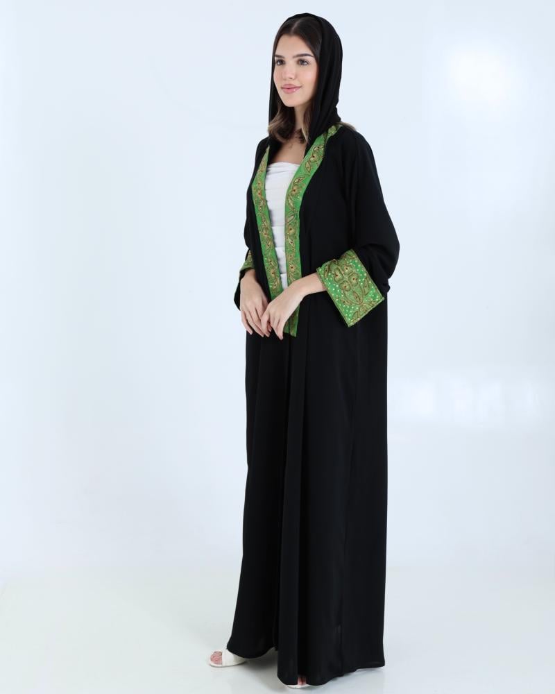 عباية بنقشة هندية