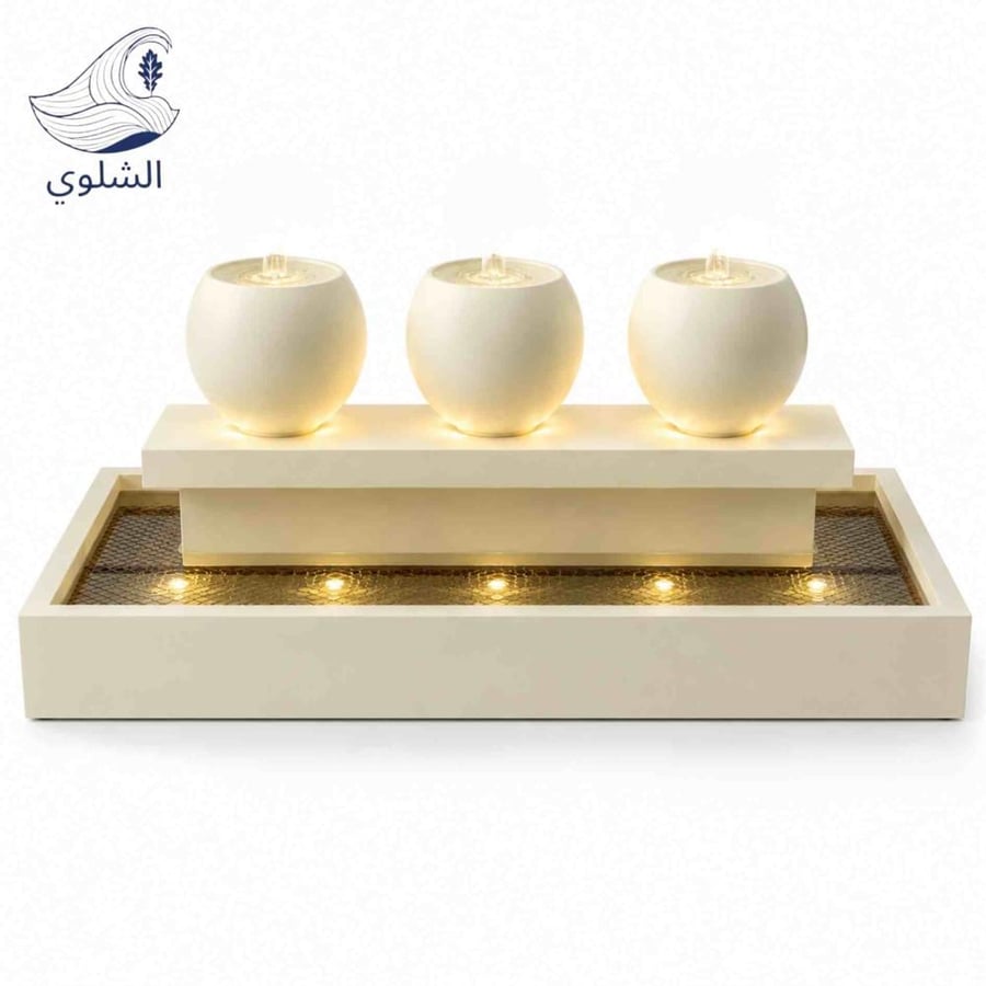 Modern calm fountain – ready fiberglass