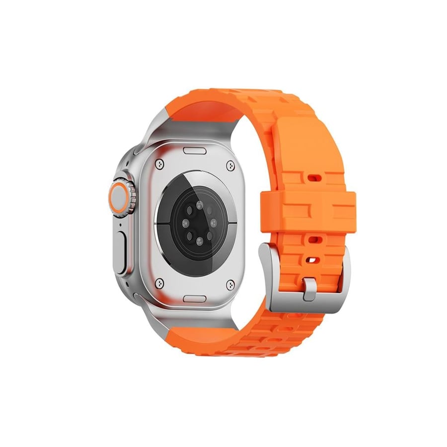 Apple Watch silicone strap compatible with 49/45/44/42 mm