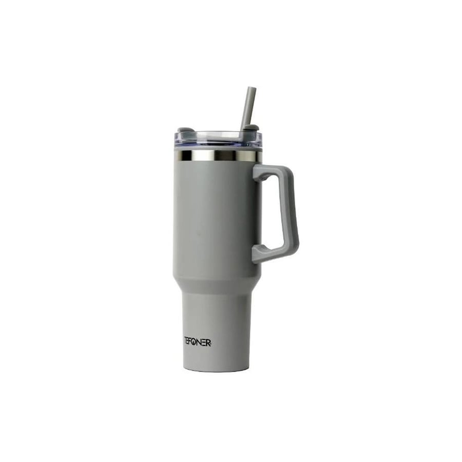 TEFONER cup keeps heat and cold with a capacity of 40 ounces (1.2 liters)
