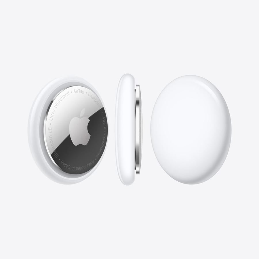 قطعة تتبع AirTag ابل الأصلية - أبيض