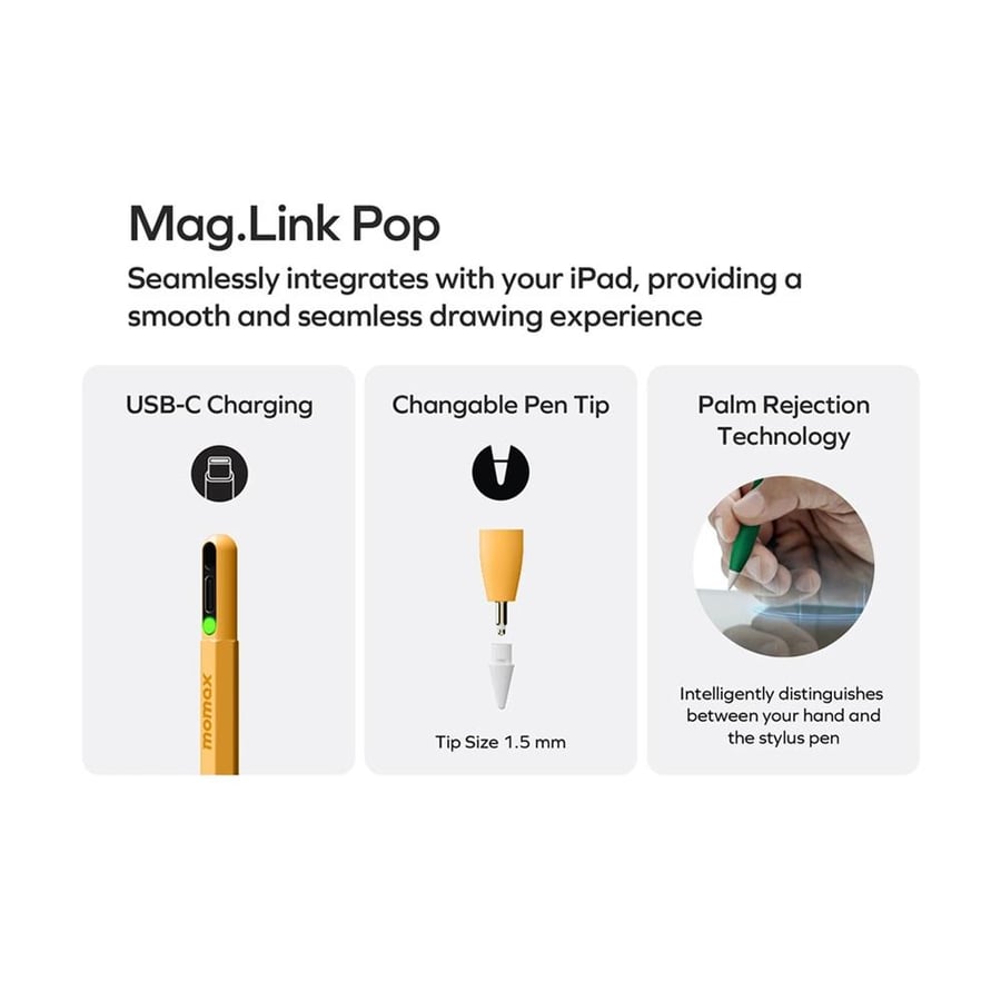 Mag.Max Mag.Link Pop magnetic pen for drawing and writing