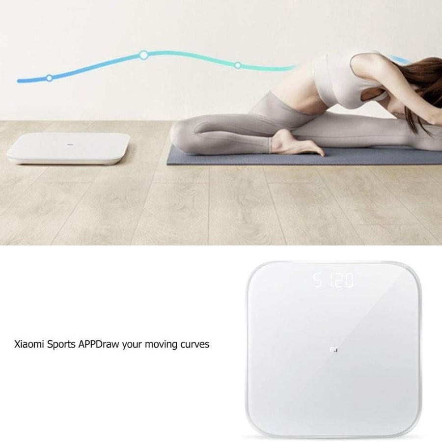 ميزان شاومي mi smart scale 2 الذكي - أبيض