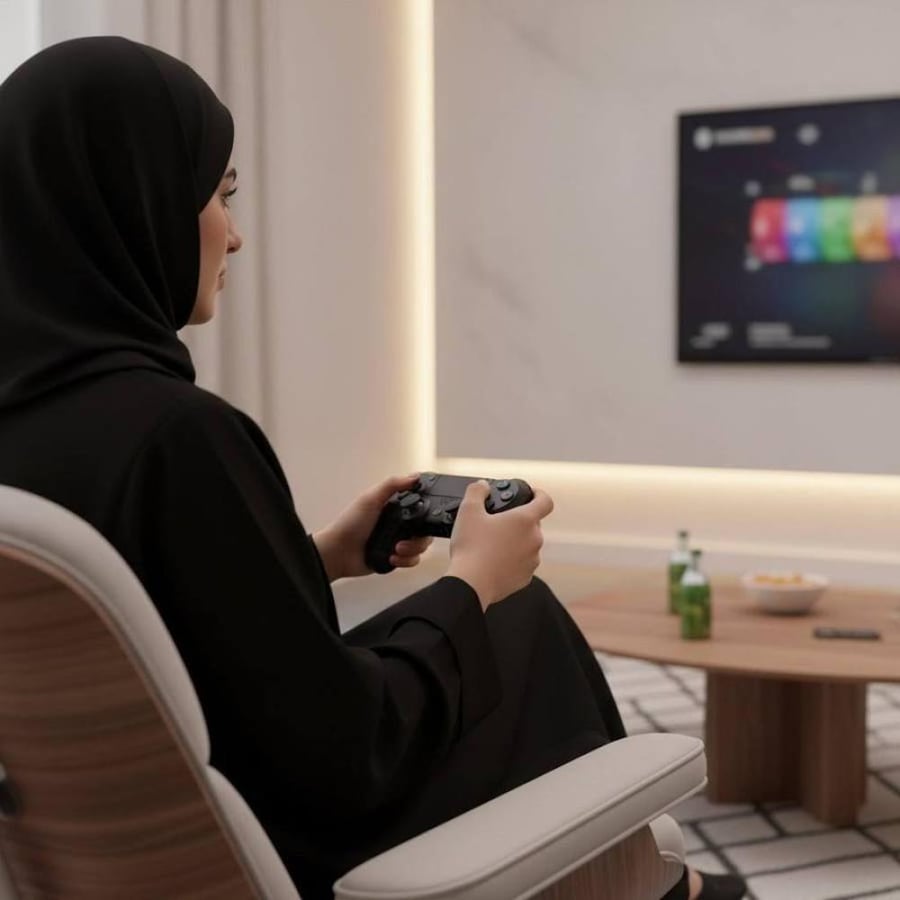 وحدة تحكم تشابي لاين متوافقة مع بلايستيشن 4 لاسلكية