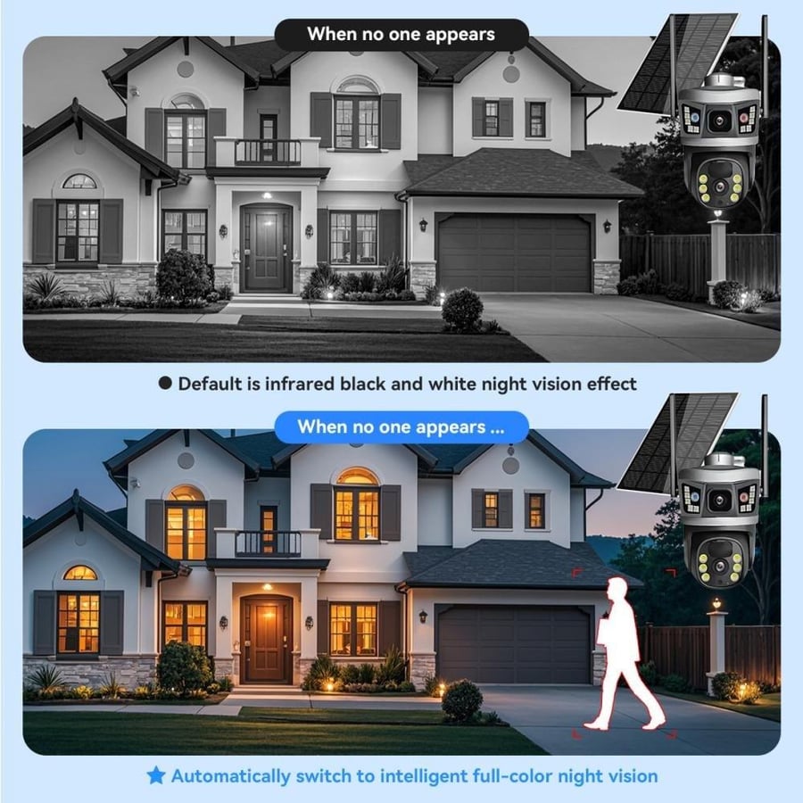 ChappeLine solar-powered surveillance camera with 4K resolution