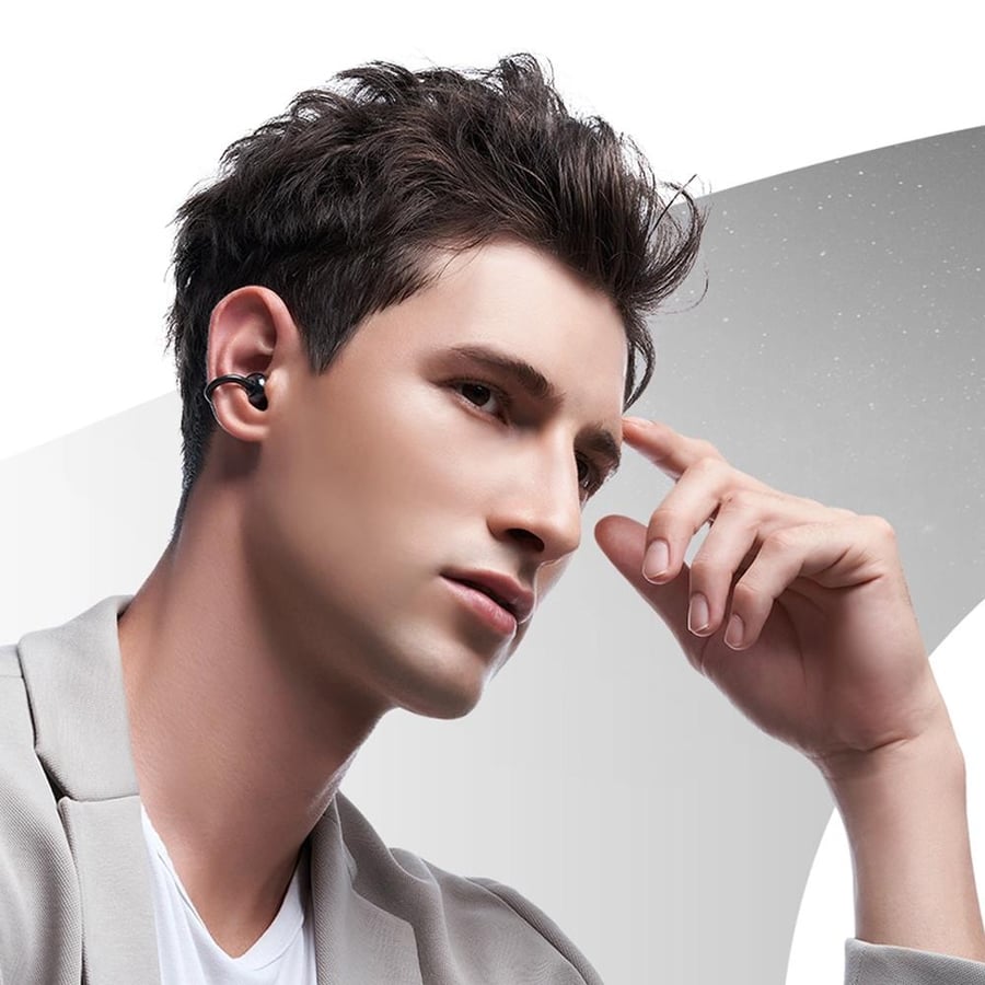 سماعات هونر CHOICE Earbuds Clip لاسلكية - أسود