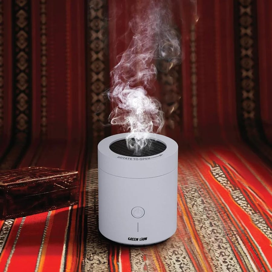 Sand dunes incense burner from Green Lion - White