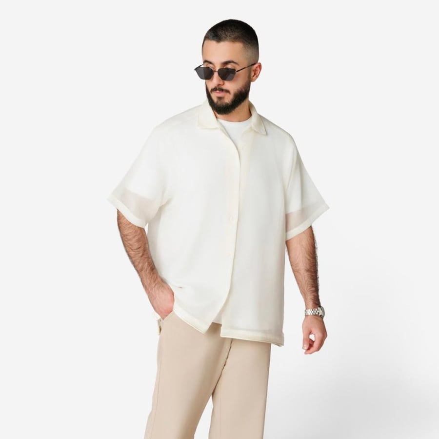 PURE | Off White Shirt