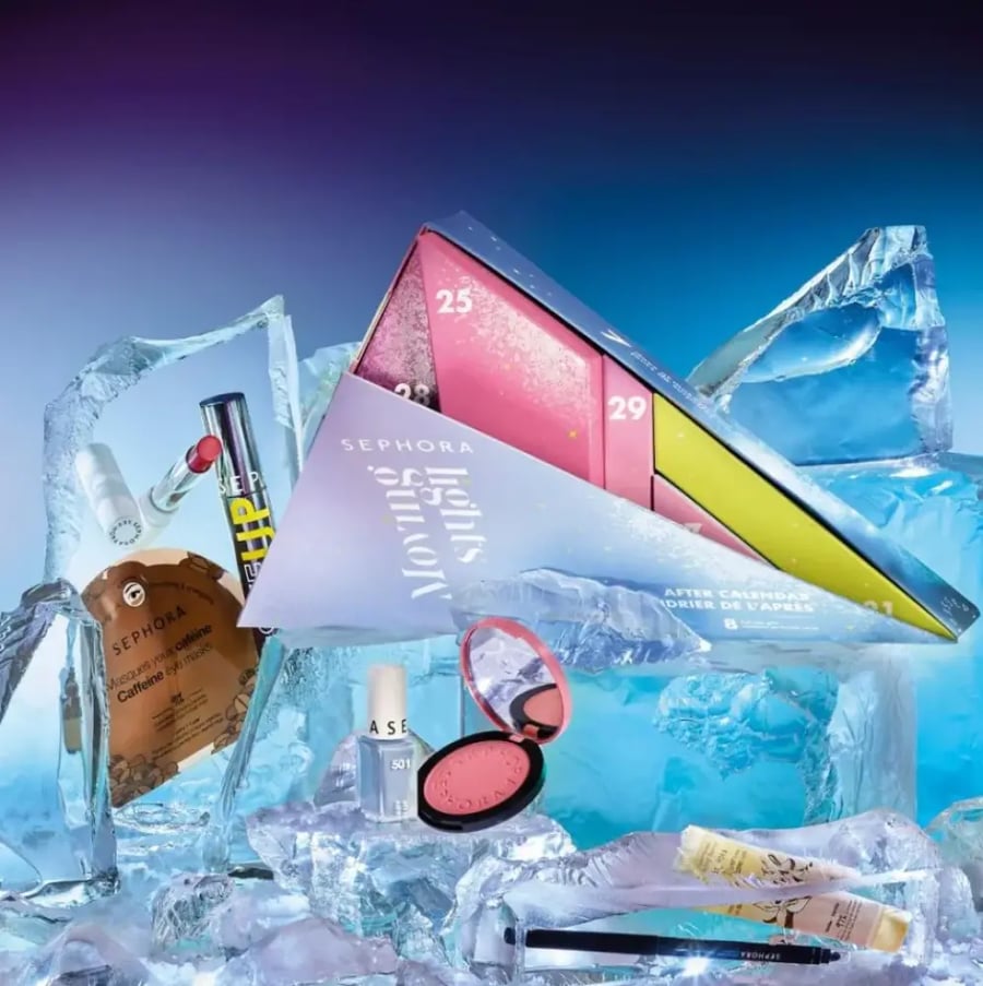 مجموعة ما بعد التقويم 2024 - 8 قطع من سيفورا - قلو شوب GLOW SHOP