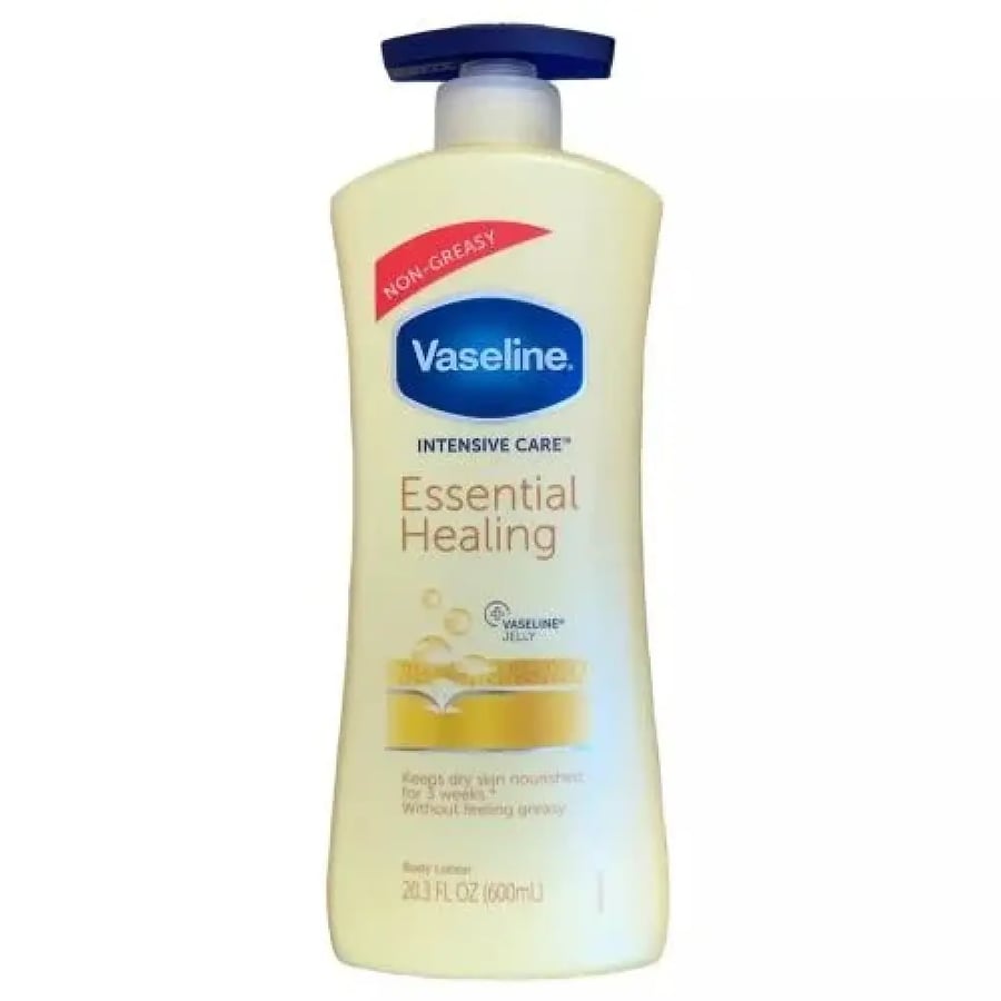 فازلين لوشن الجسم العلاج الأساسي 400 مل - Vaseline Intensive Care Essential Healing Body Lotion 400ml