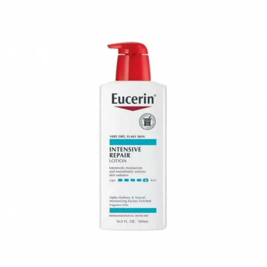 يوسرين لوشن مرطب مكثف للبشرة الجافة 500 مل - Eucerin Intensive Repair Lotion 500ml
