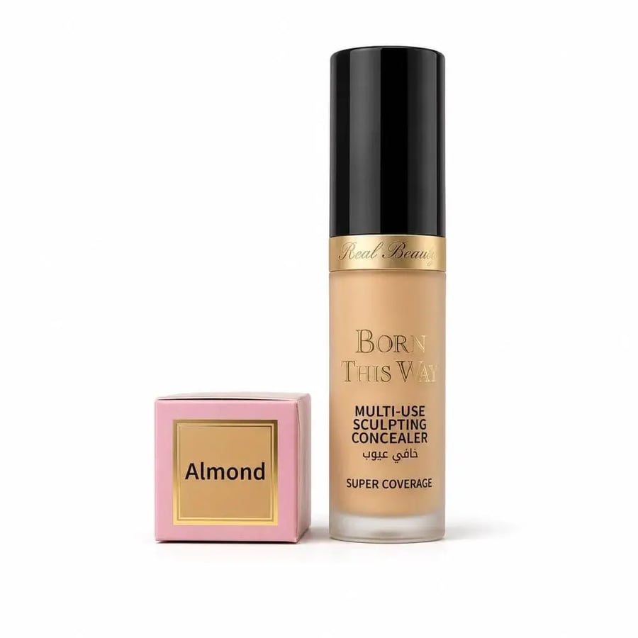 خافي عيوب ريل بيوتي Born This Way RB536 درجة Almond