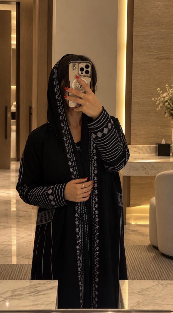عباية تطريز عسيري