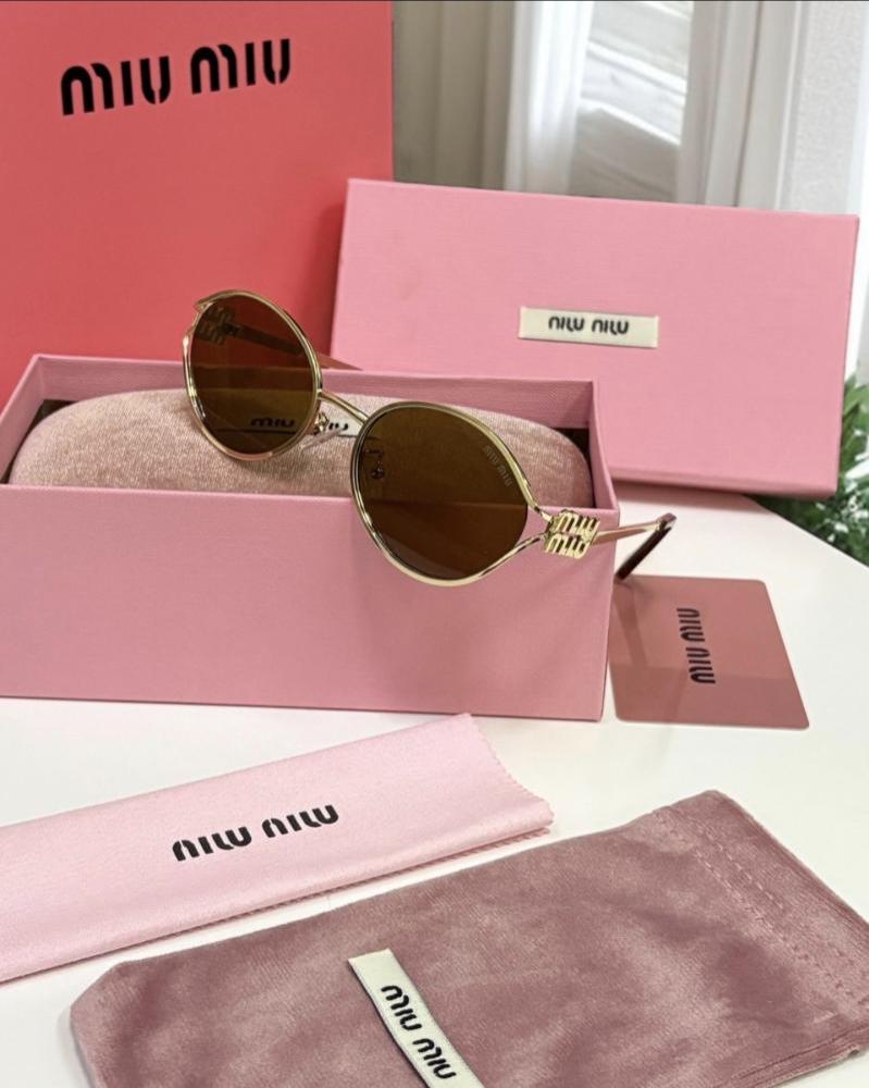 نظارة ميو ميو miu miu عدسة بني