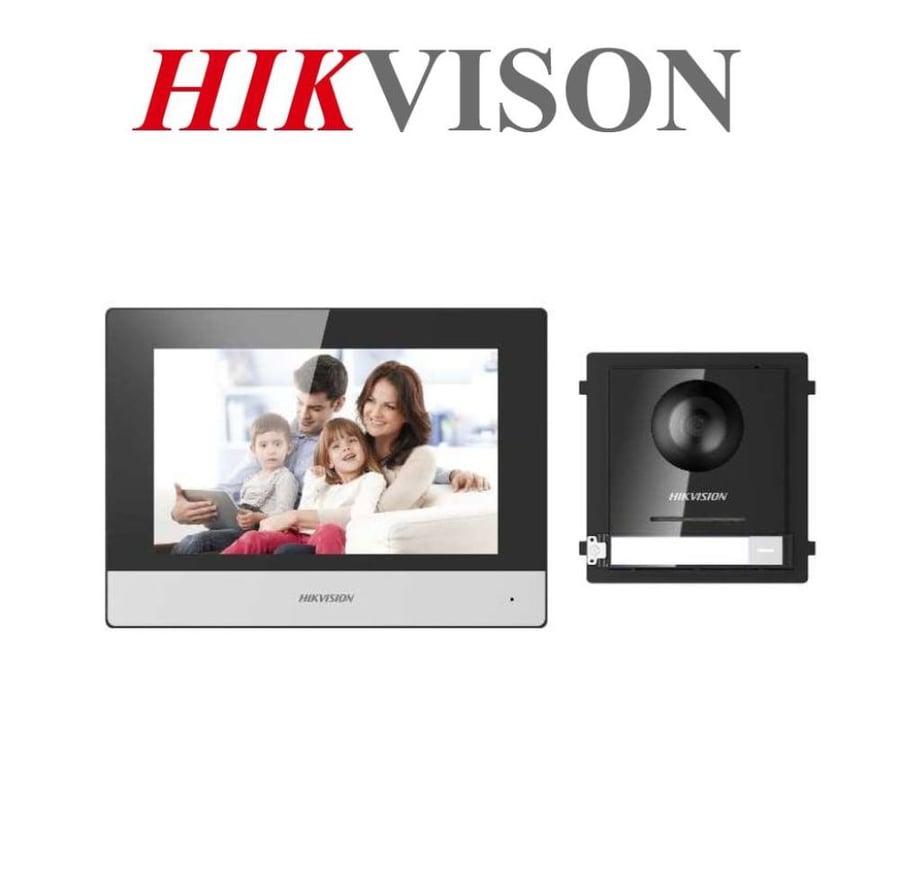 طقم إنتركم فيديو IP موديل DS-KIS602
