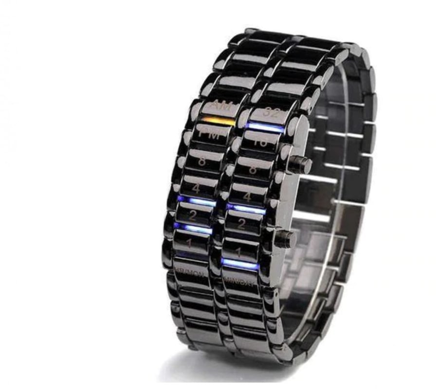 ساعة ستانليس SPAW003 LED