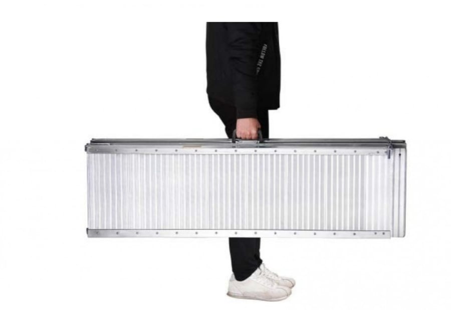 سبيس منحدر الومنيوم قابل الطوى