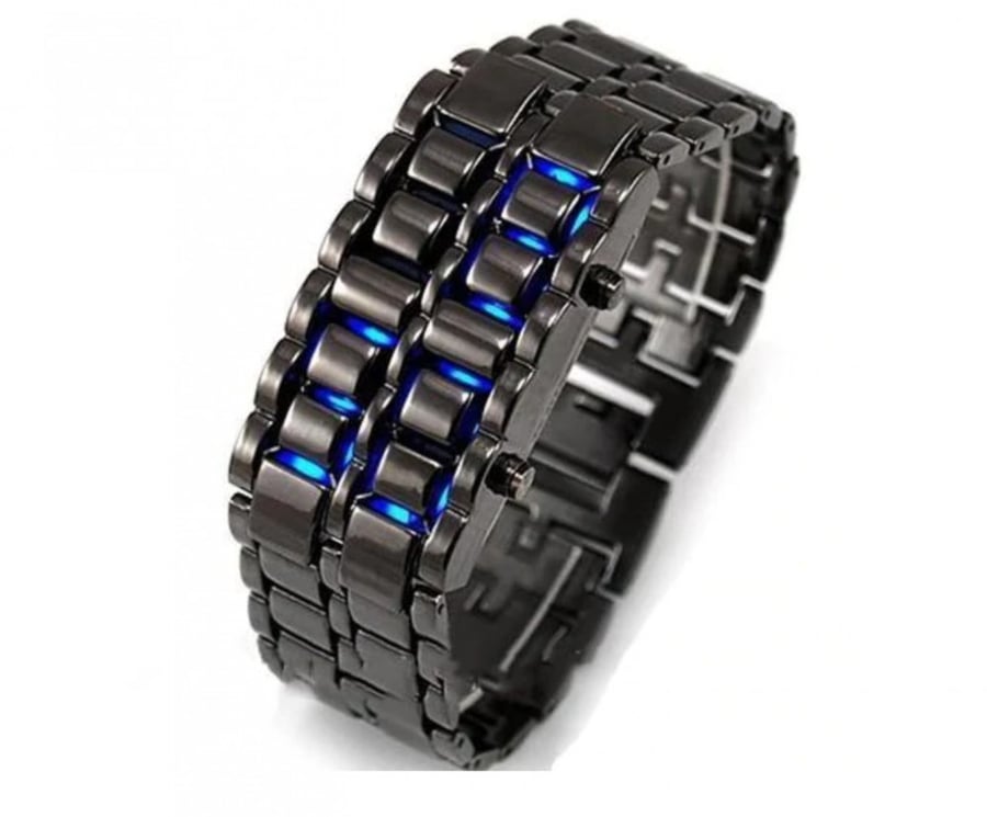 ساعة ستانليس بارقام SPAW002 LED