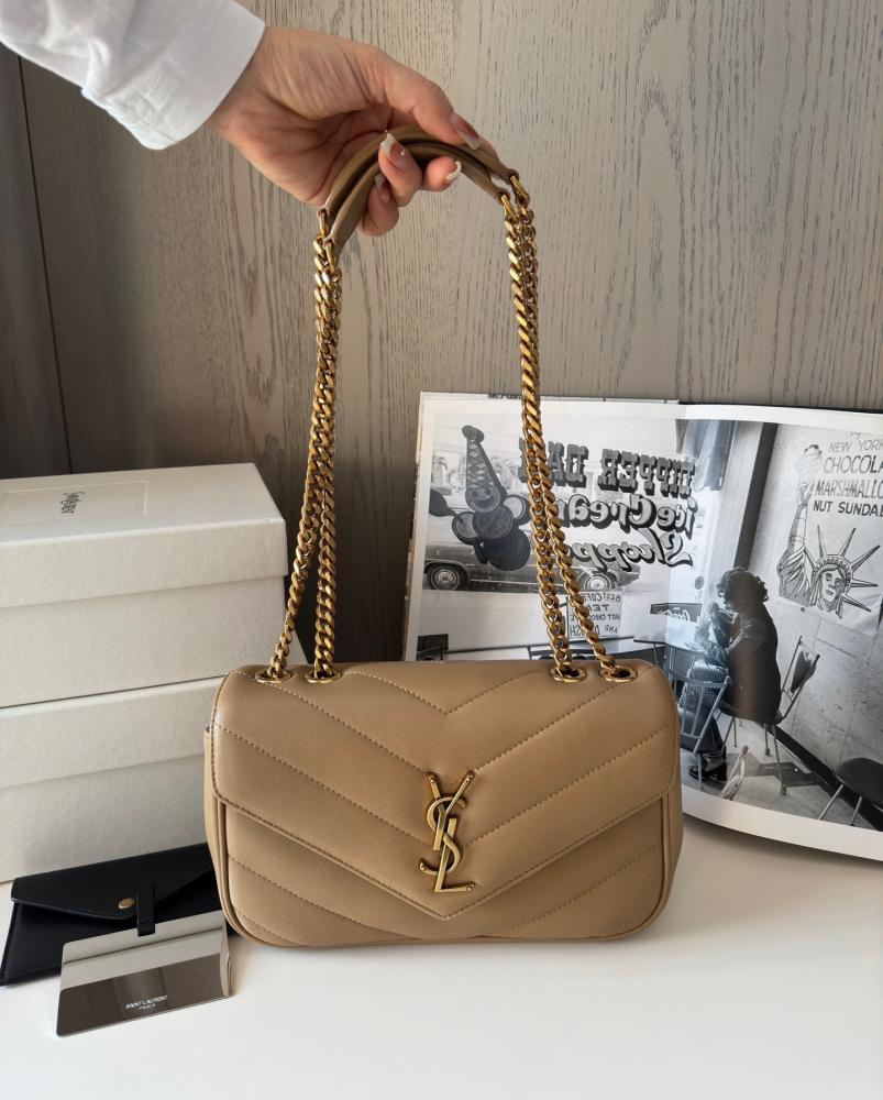 Loulou handbag YSL, two sizes