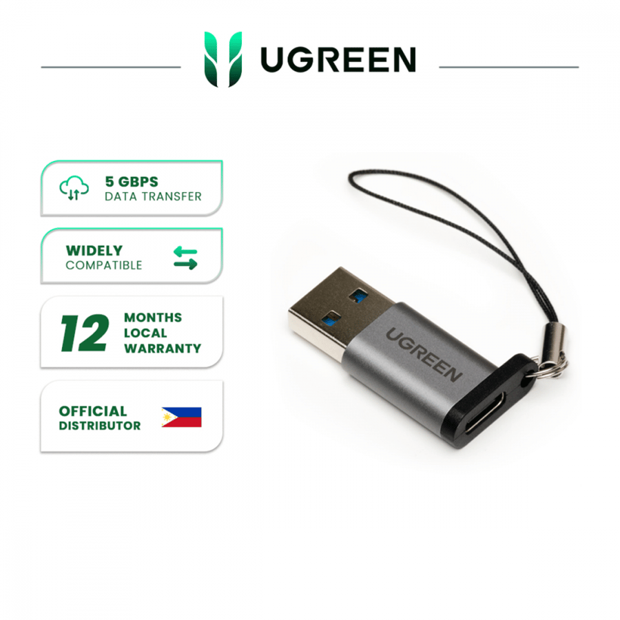 محول من USB الى type c يوجرين الاصلي