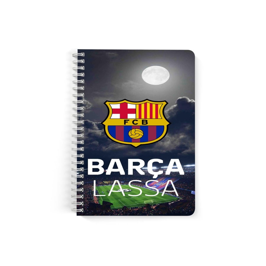 A5 notebook, lined paper, 60 sheets
