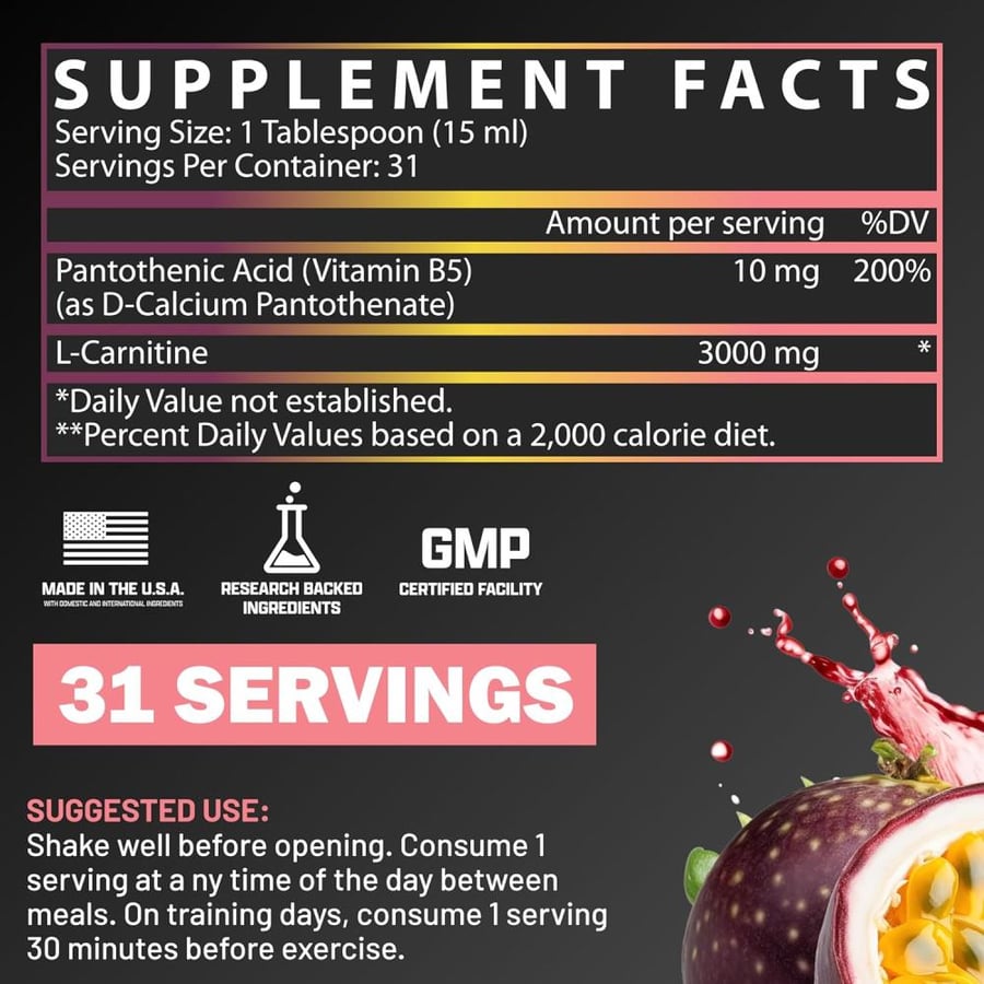 NUTREX LIQUID CARNITINE 3000 480ML
