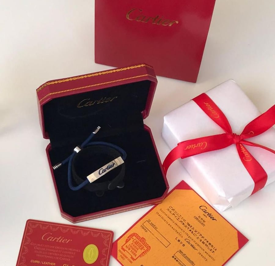 Men's bracelet first class with accessories
