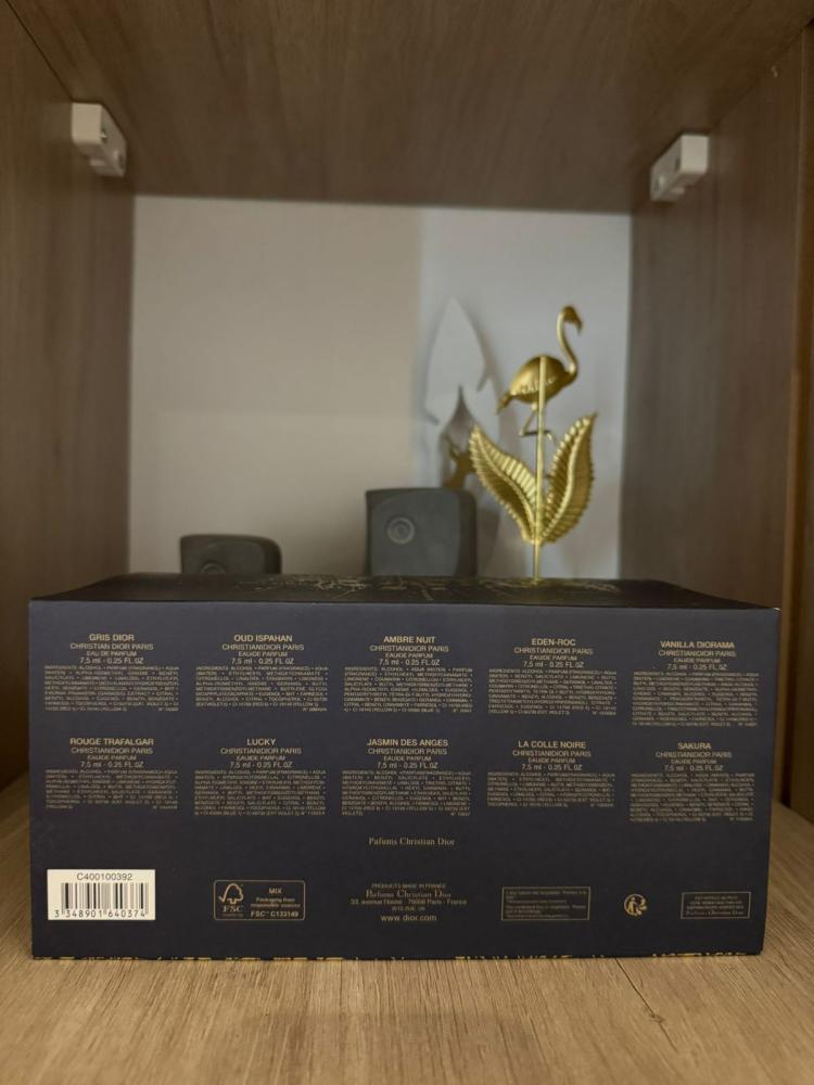 مجموعة عطور ديور الميني الاصدار الجديد 10*7.5 مل مع الملحقات