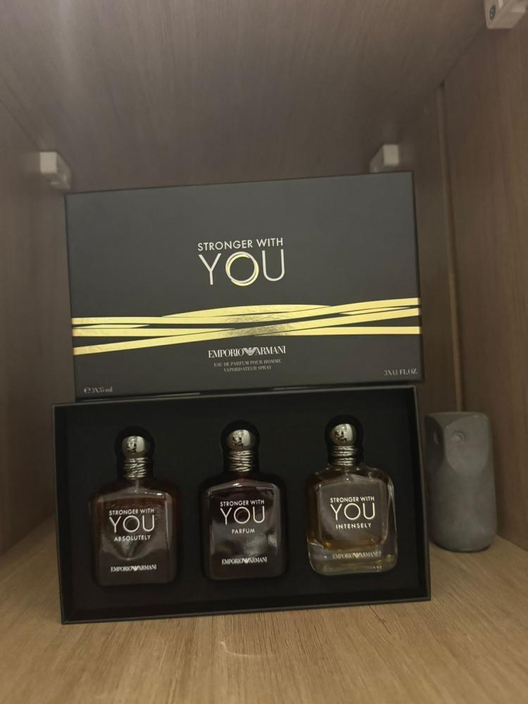 مجموعة عطور ارماني سترونقر ود يو الميني 3 * 35 مل