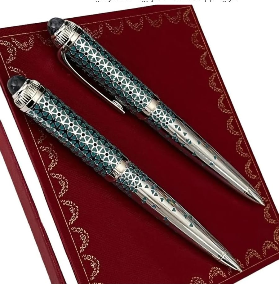 First class secretary pen with printed accessories