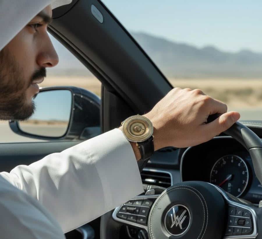 ساعة فيرزاتشي في ميتال ايكون  لرجال