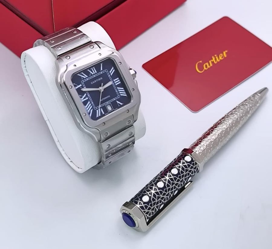 Men's set watch and men's pen