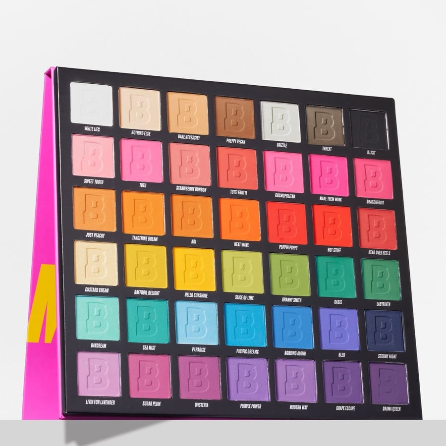 باليت برايت مات + برايت 42 لون من بيوتي باي | BeautyBay Bright Matte + Bright 42 eyeshadow palette