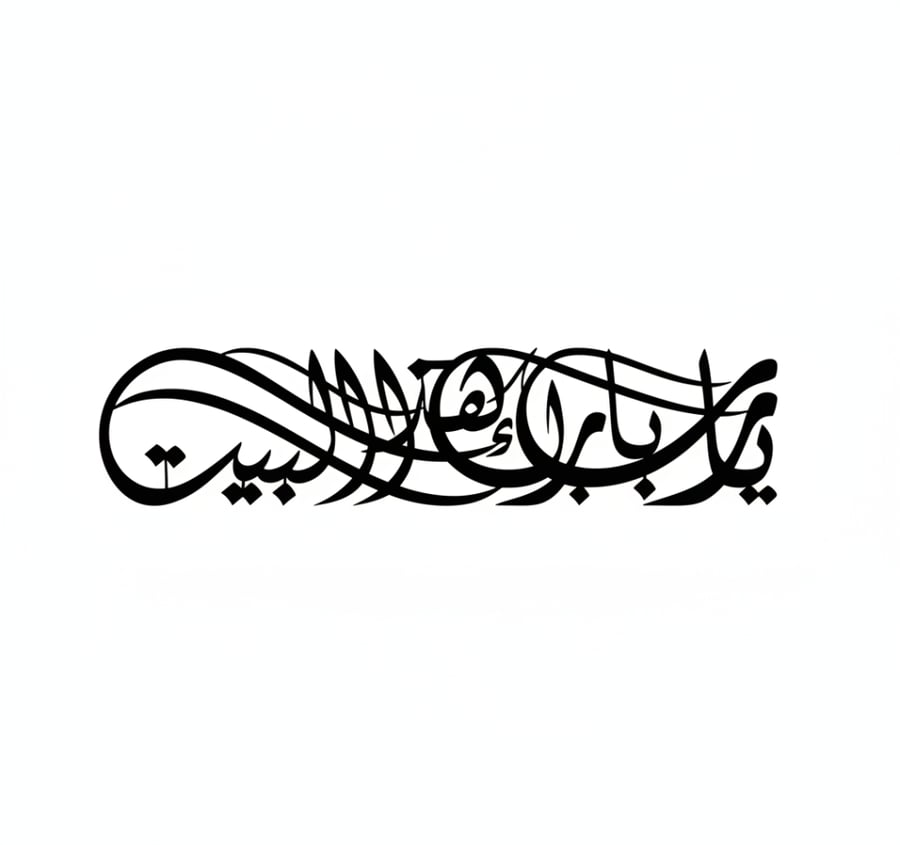 لوحة يارب بارك هذا البيت