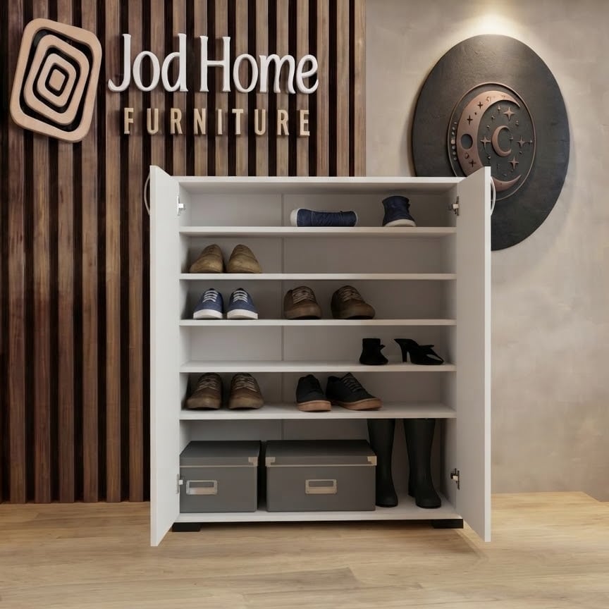White shoe cabinet