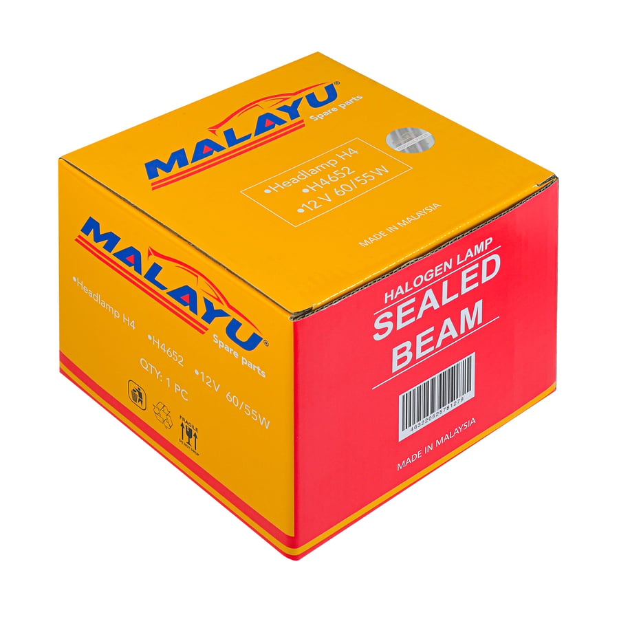 شمعة مربع صغير 3 خط مالايو  H4652 (H4) 12V 60/55W