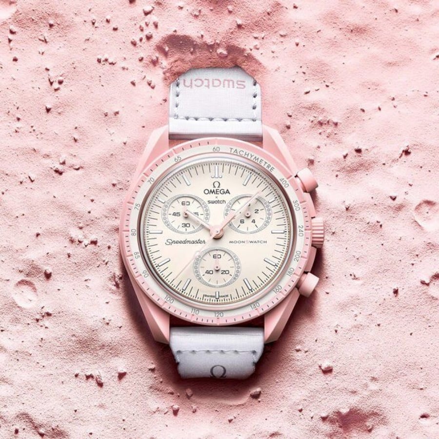 Swatch omega watch