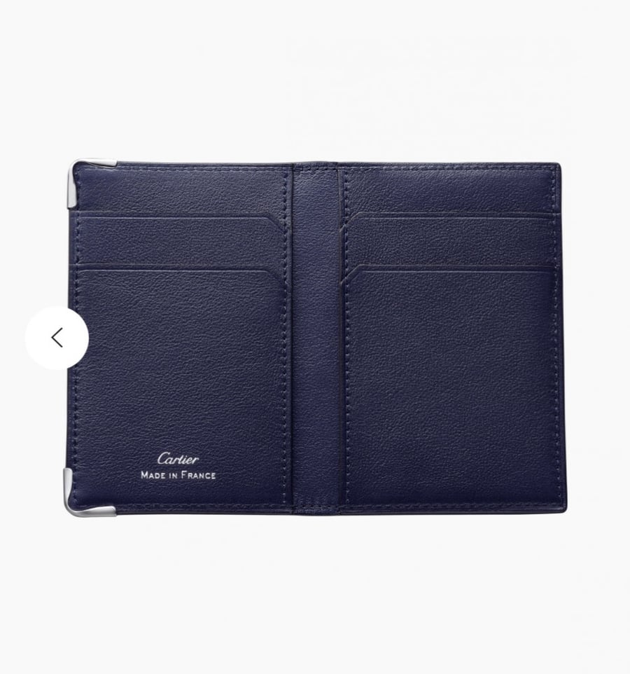 Cartier Wallet كحلي