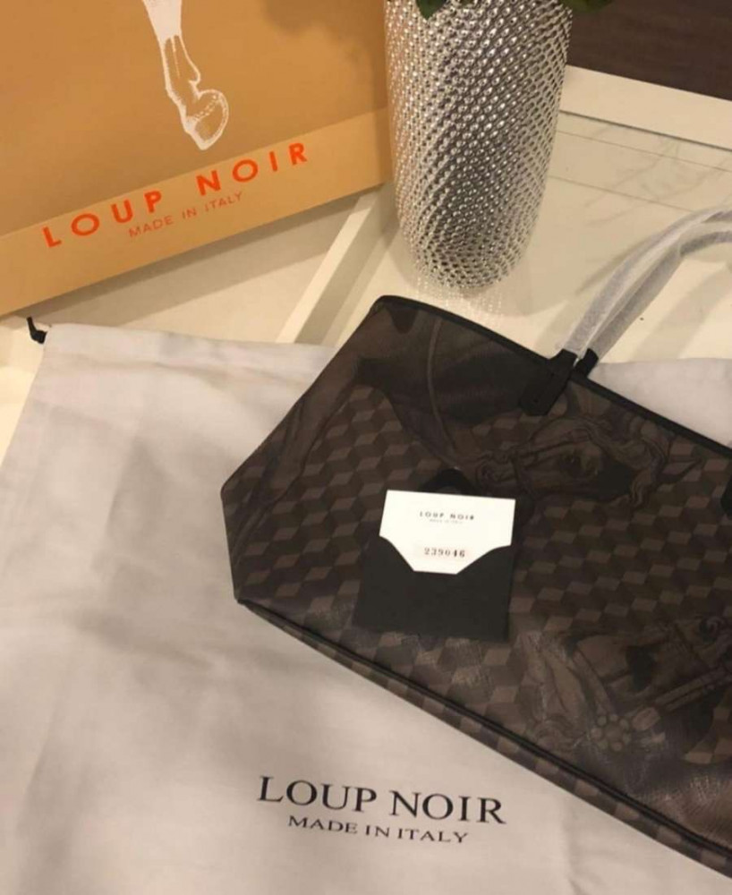 LoupNoir shopping bag