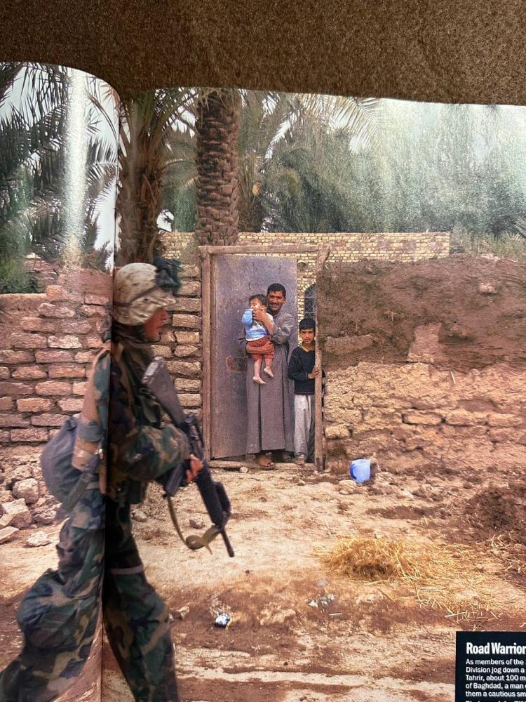 مجلة تايم عن صدام حسين