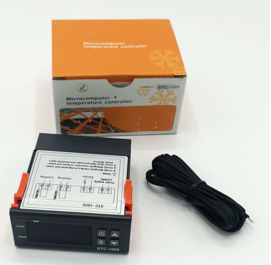 كنترول حرارة STC 1000 درجة أولى