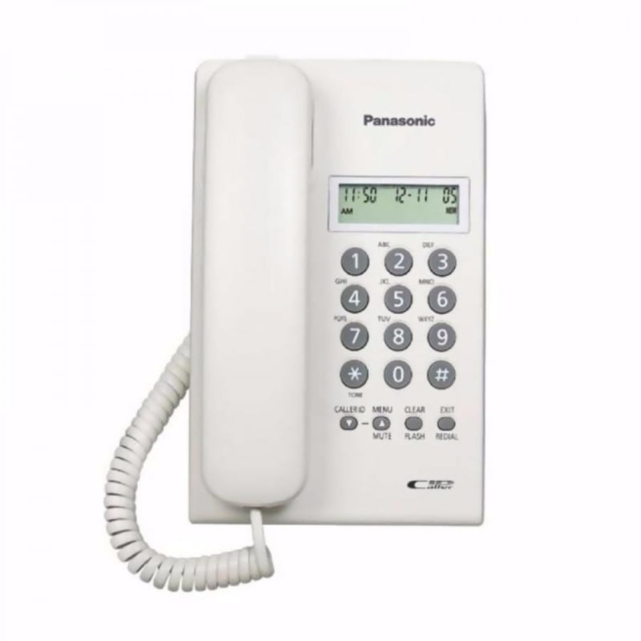 جهاز تلفون من باناسونيك مع خاصية التعرف على هوية المتصل KX-T7703
